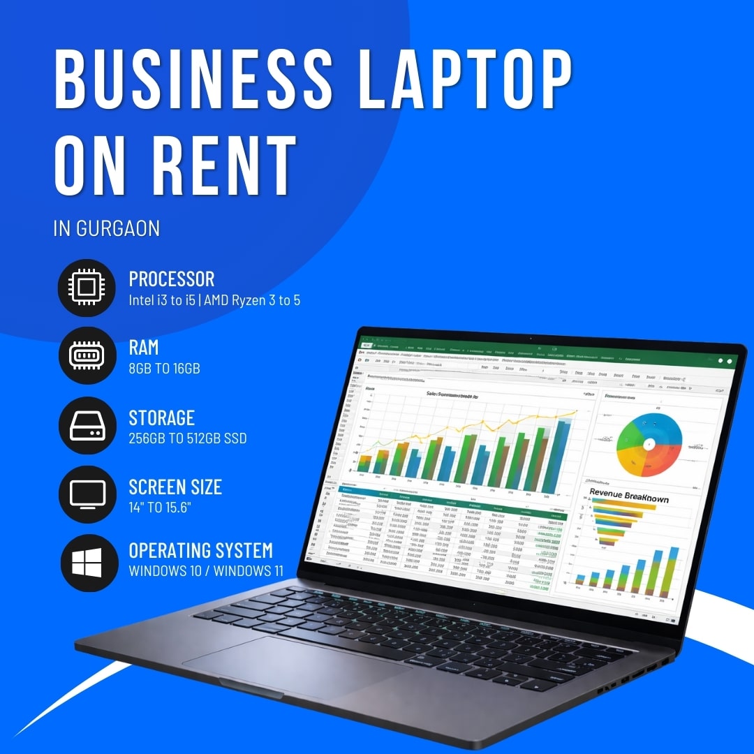 Business Laptop on Rent in Gurgaon