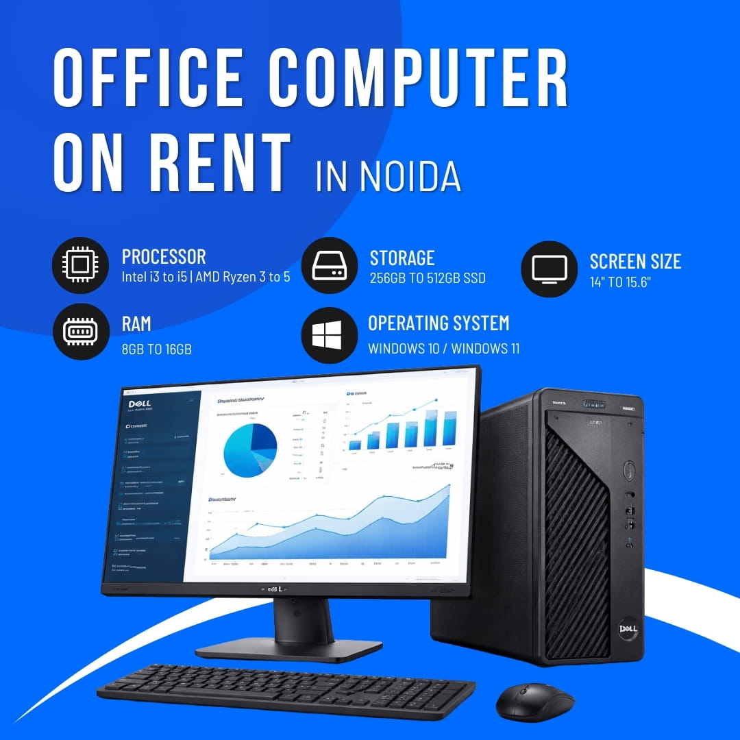 Office Desktop on Rent in Noida