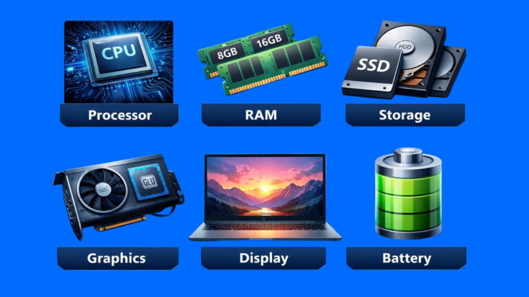 Laptop Specications and Parts