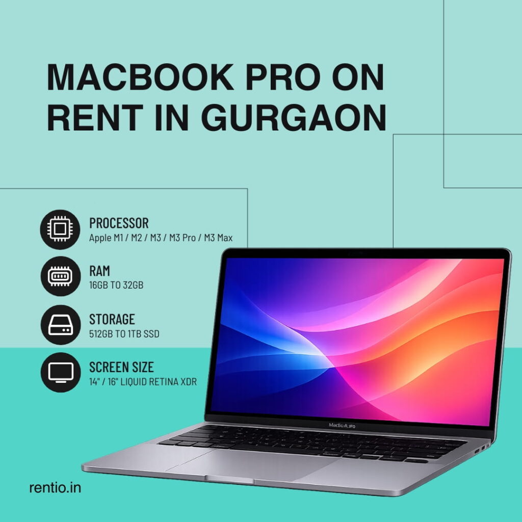 MacBook Pro on Rent in Gurgaon