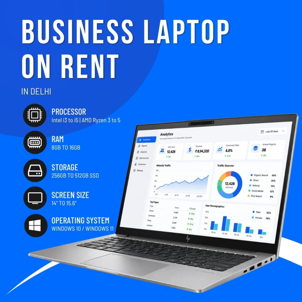 Business Laptop Rental in Delhi