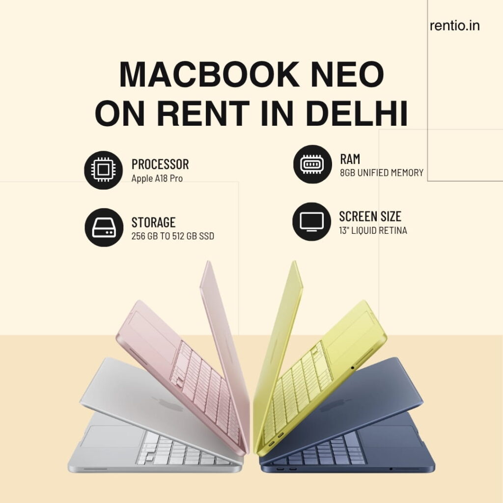 MacBook Neo Rental Delhi